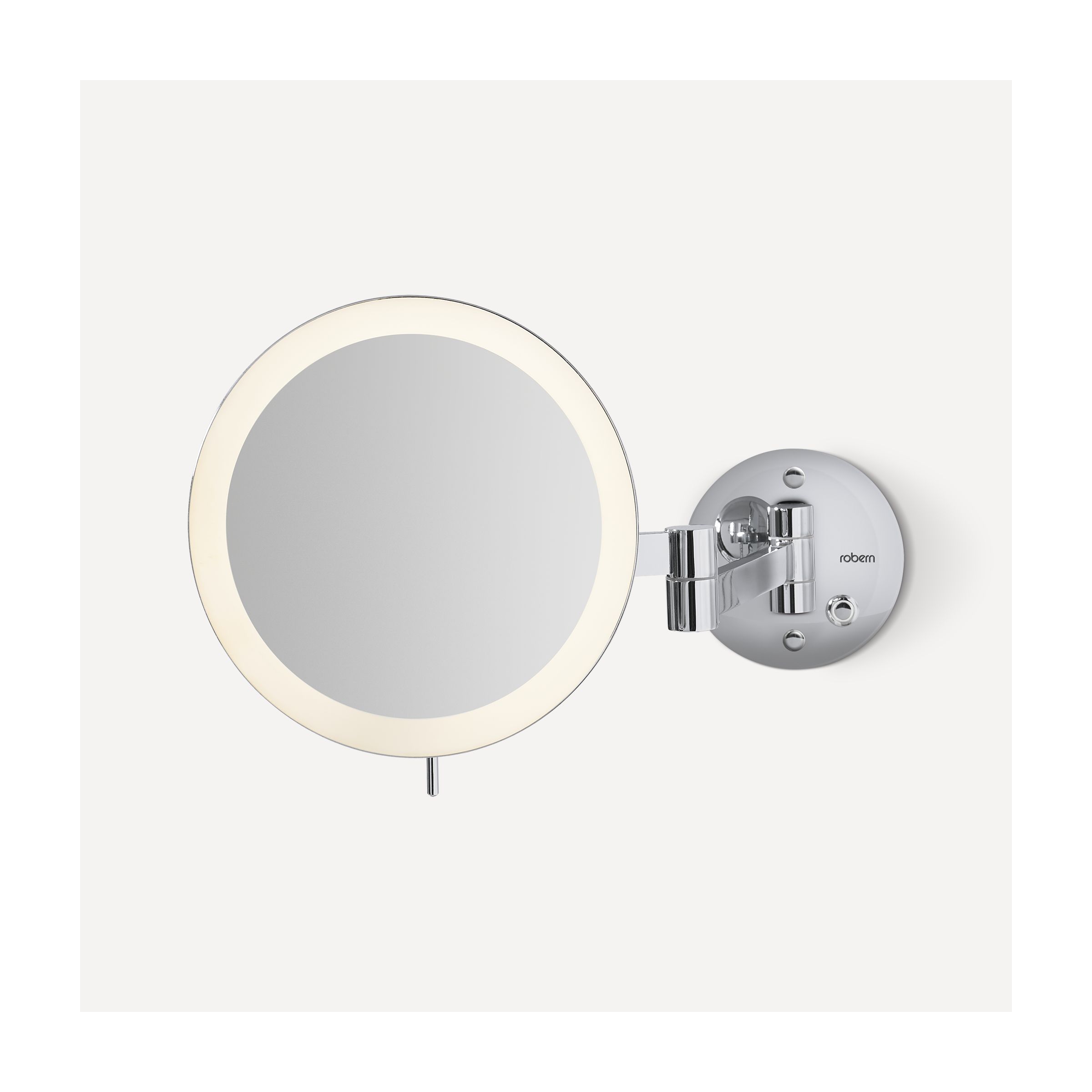 Lighted Magnification Mirrors Bathroom Accessories — Wall Mount