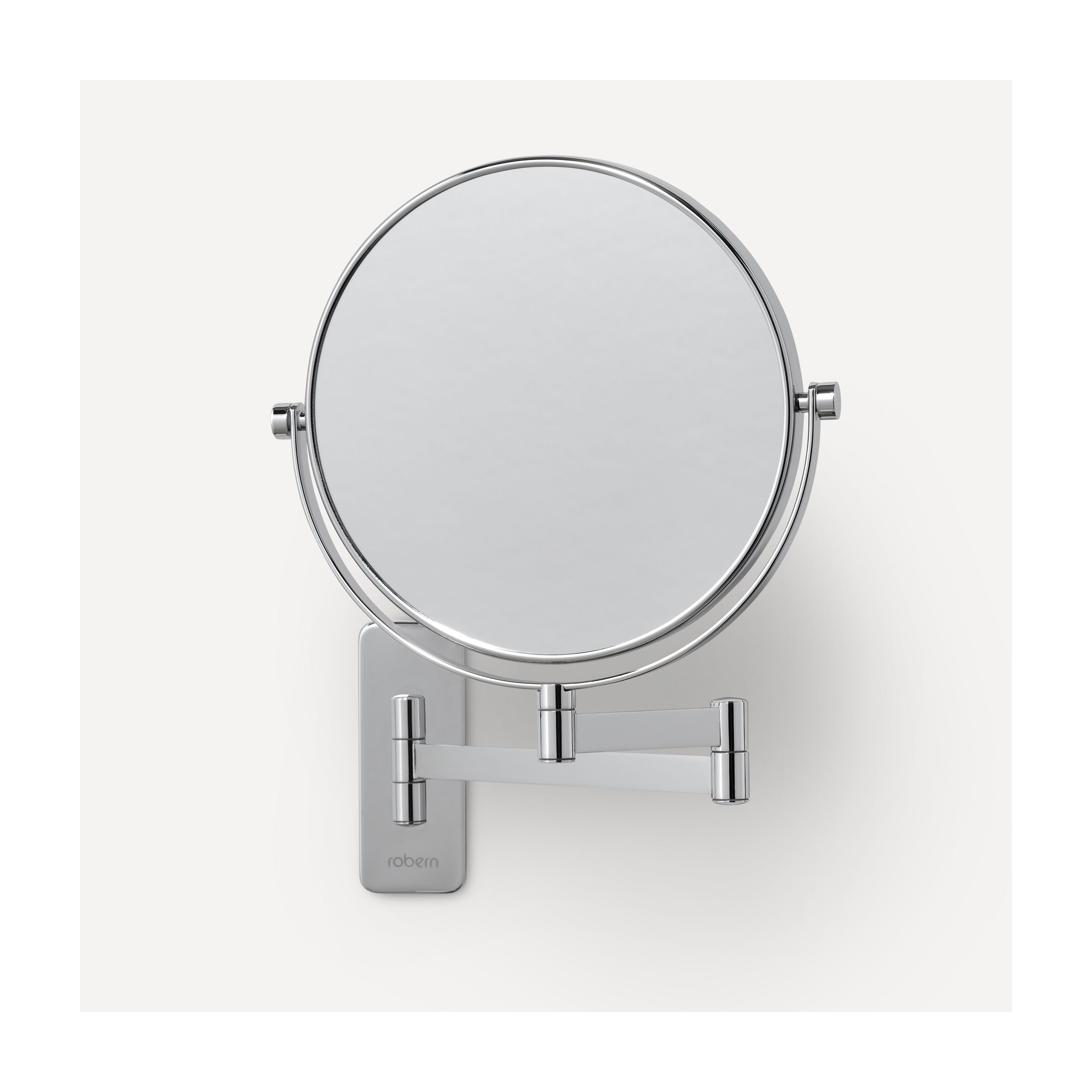Unlit Magnification Mirrors Bathroom Accessories — Wall Mount