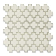 Swiss Cross mosaic in Ricepaper