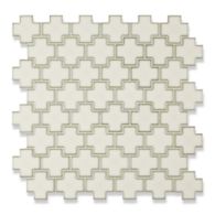 Savoy Swiss Cross mosaic in ricepaper