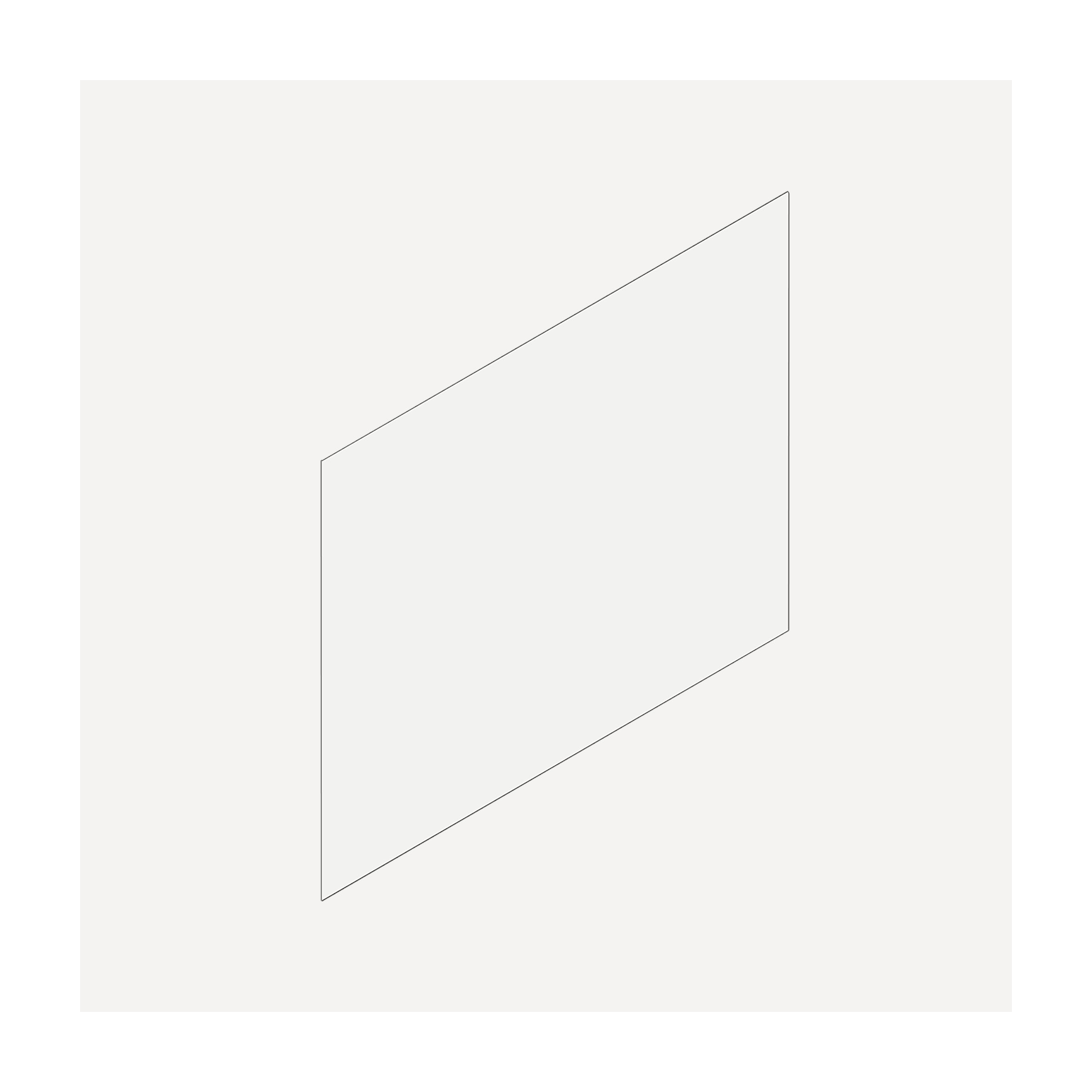 Cartesian & Profiles Side Kit, 15" H x 21" D, Single Side Kit, White Bathroom Accessories — For Cartesian & Profiles