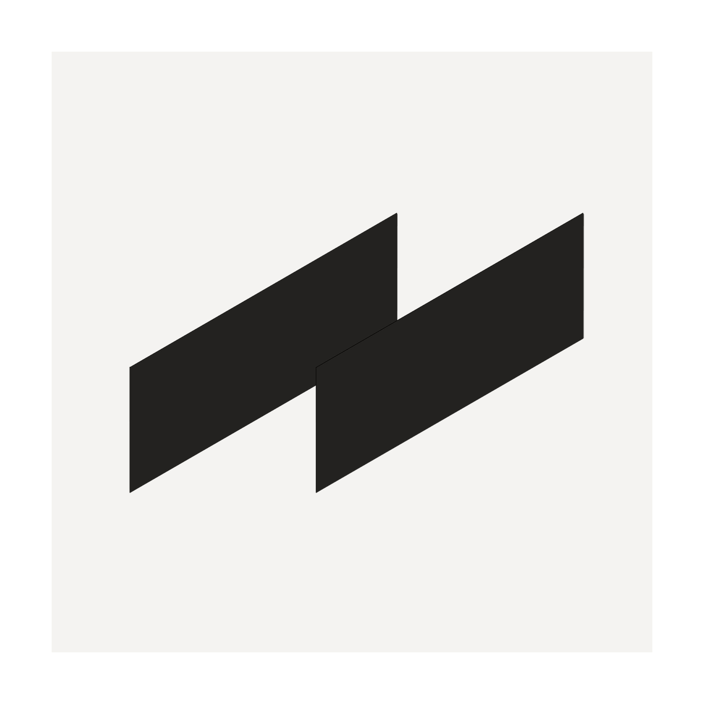 Cartesian & Profiles Side Kit, 7-1/2" H x 21" D, Pair Side Kits, Matte Black Bathroom Accessories — For Cartesian & Profiles