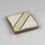 4-5/8" x 4-5/8" twz 36 decorative tile in off white, green tea, charcoal and ochre