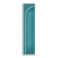 Left Hand Single Arch field in Turquoise