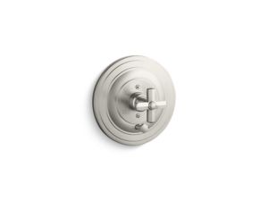Pressure Balance Trim with Diverter, Cross Handle