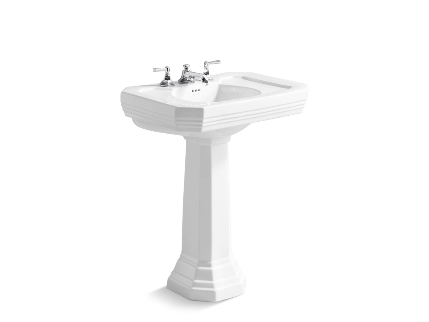 For Town By Michael S Smith Pedestal Sink 27 P72041 00 Pedestals Sinks Kallista