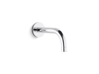 Wall-mount bath spout