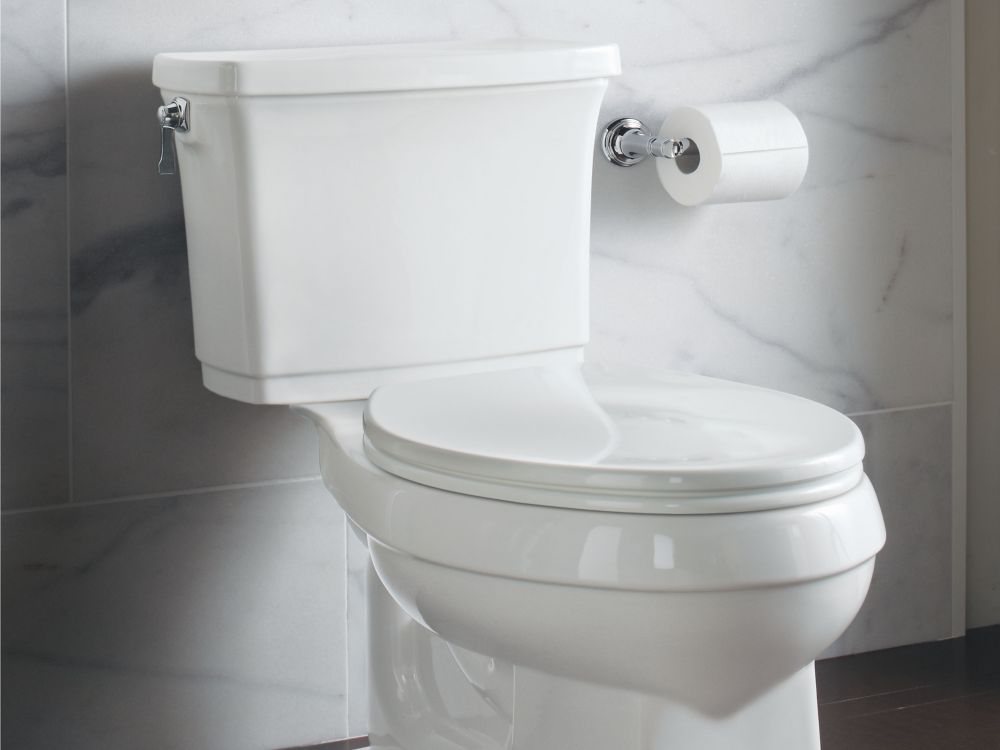 Bridgeton Two-Piece High-Efficiency Toilet, Less Seat, P70300-00, Toilets, Toilets, Kallista