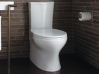 Two-Piece High-Efficiency Toilet, Less Seat 1