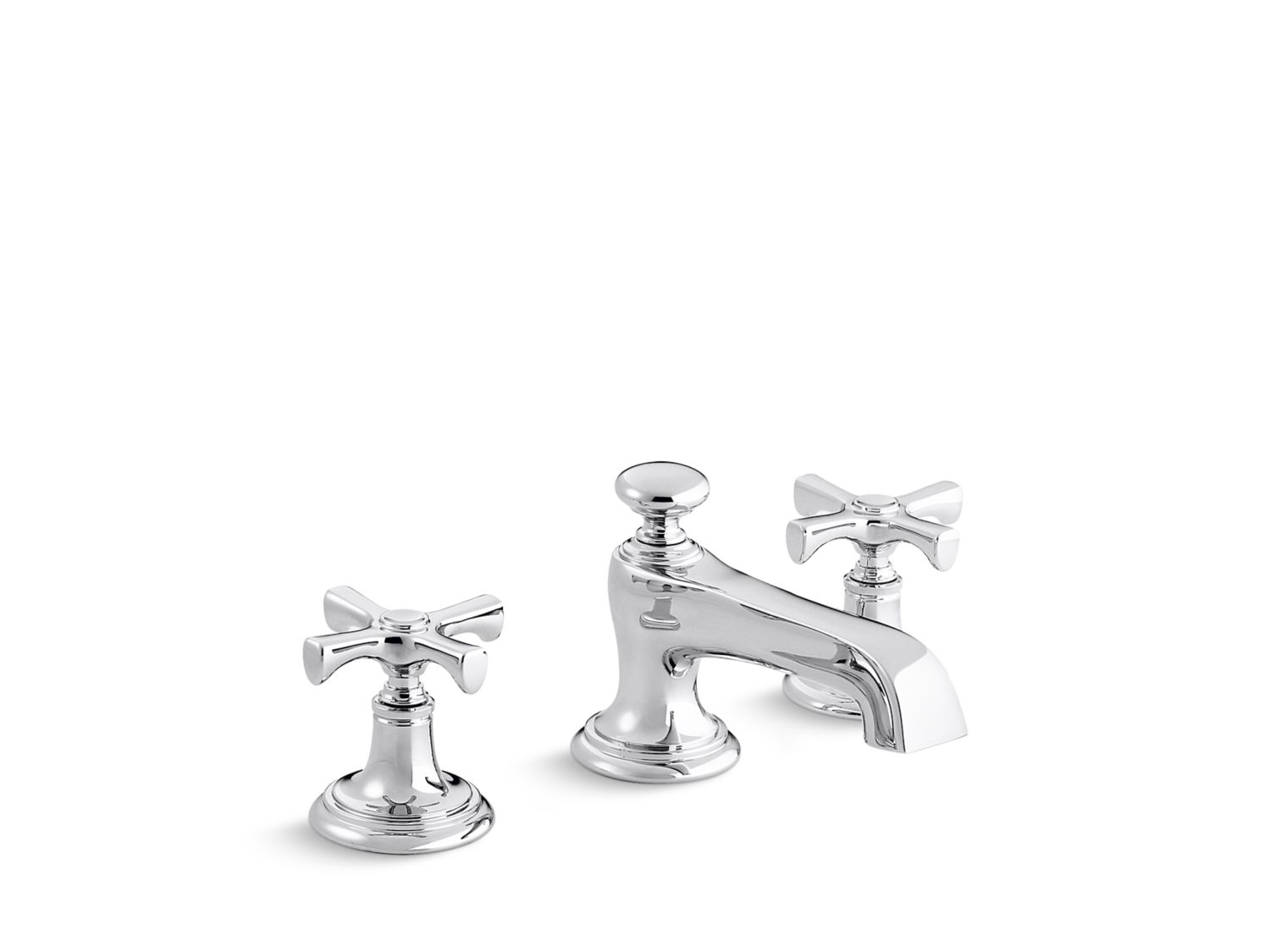 Bellis Traditional Sink Faucet Cross Handles P24600 Cr