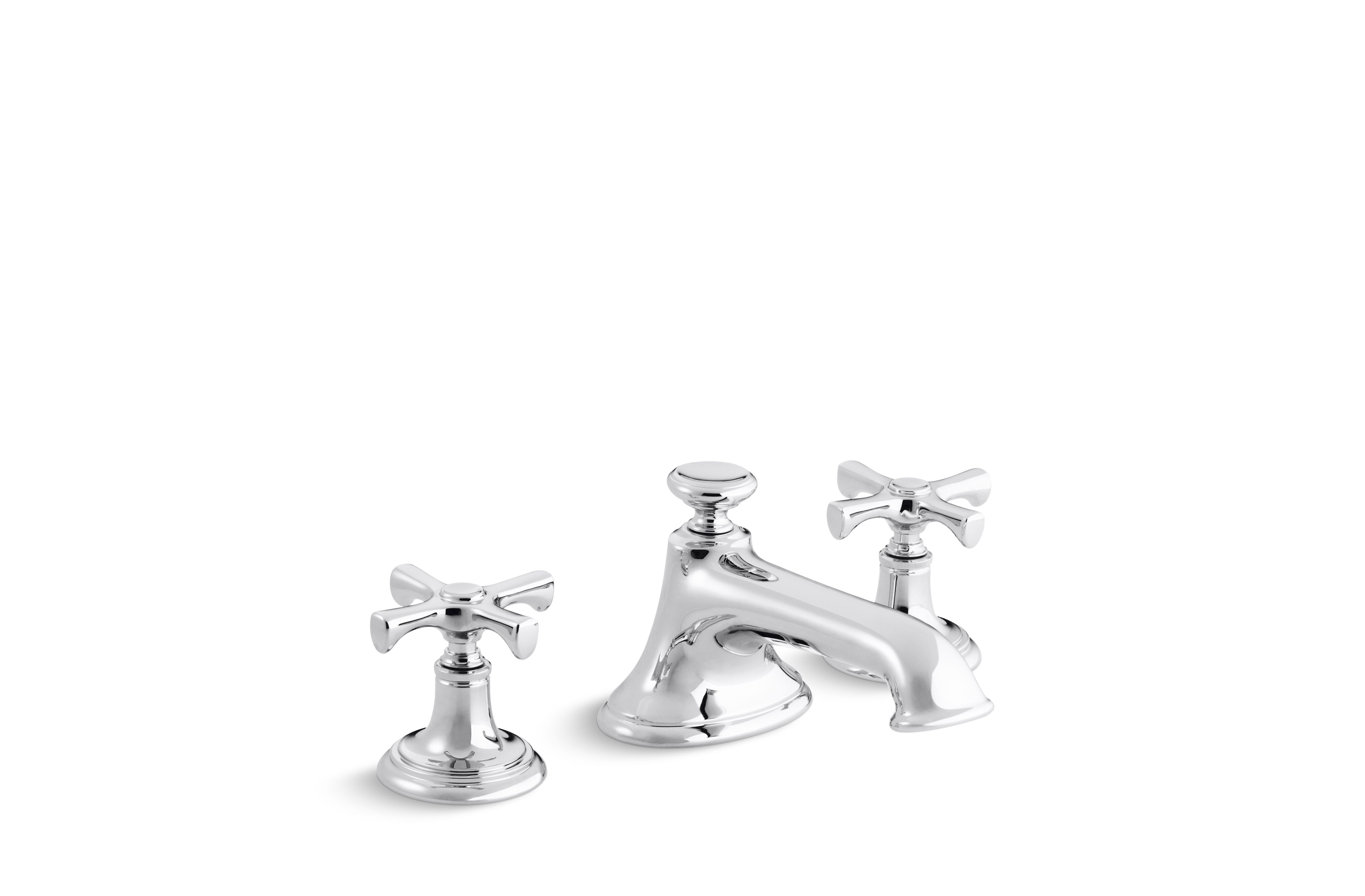 Bellis® — Sink Faucet, Noble Spout, Cross Handles