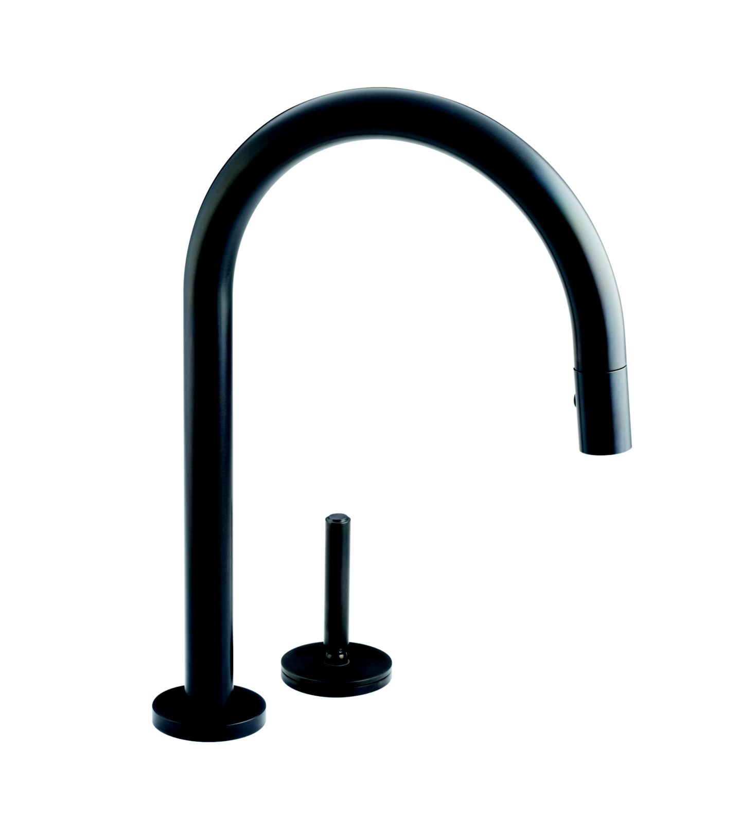 One Pull-Down Kitchen Faucet