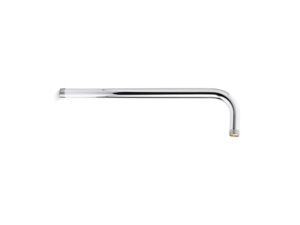 Wall-mount rain showerhead arm