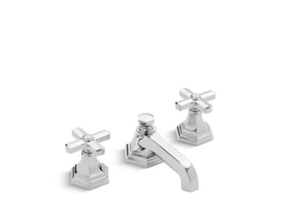 Sink Faucet, Low Spout Cross Handles