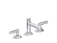 Sink Faucet, Low Spout, Lever Handles 0