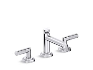 Sink Faucet, Low Spout, Lever Handles