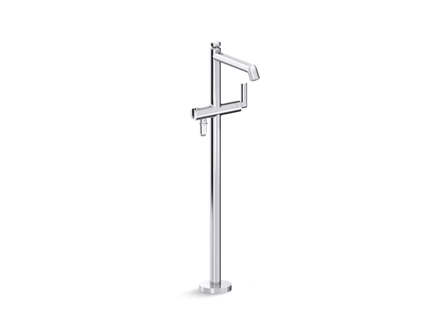 Pure Paletta Freestanding Bath Faucet, Less Handshower by Laura Kirar