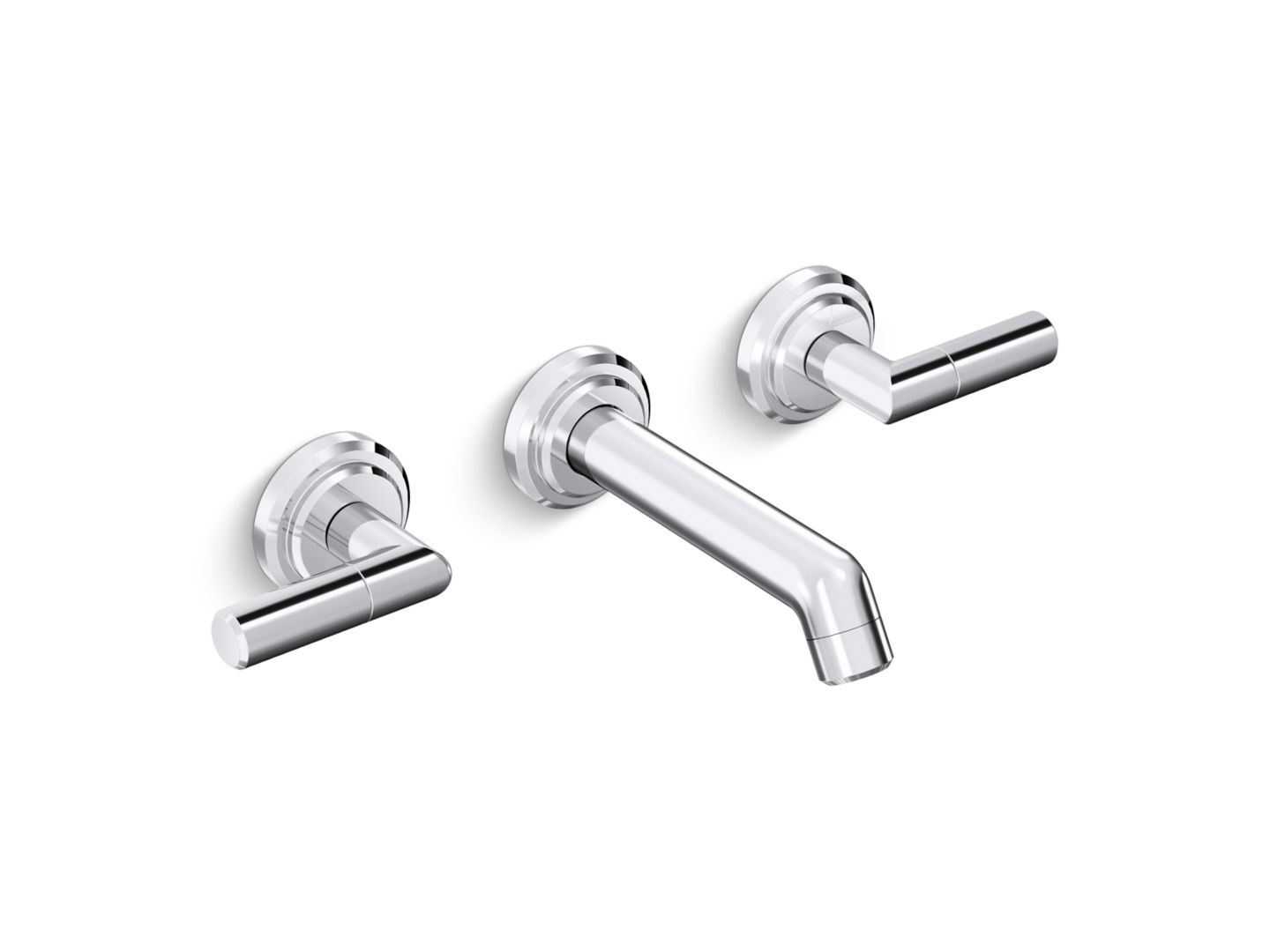 Pure Paletta® Wall-Mount Sink Faucet, Lever Handles