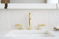 Sink Faucet, Tall Spout, Lever Handles 2