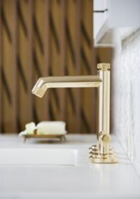 Sink Faucet, Tall Spout, Lever Handles 3