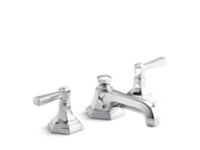 Sink Faucet, Low Spout, Lever Handles 1