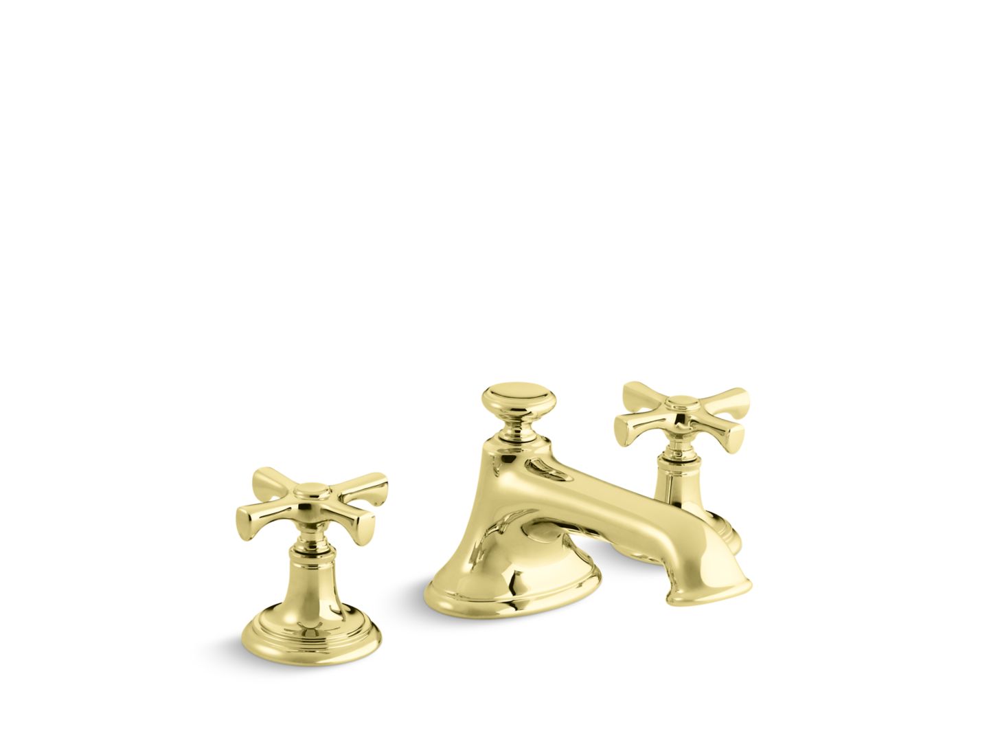 Bellis Sink Faucet, Noble Spout, Cross Handles