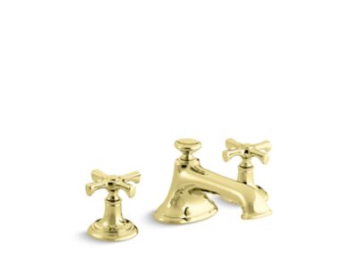 Sink Faucet, Noble Spout, Cross Handles