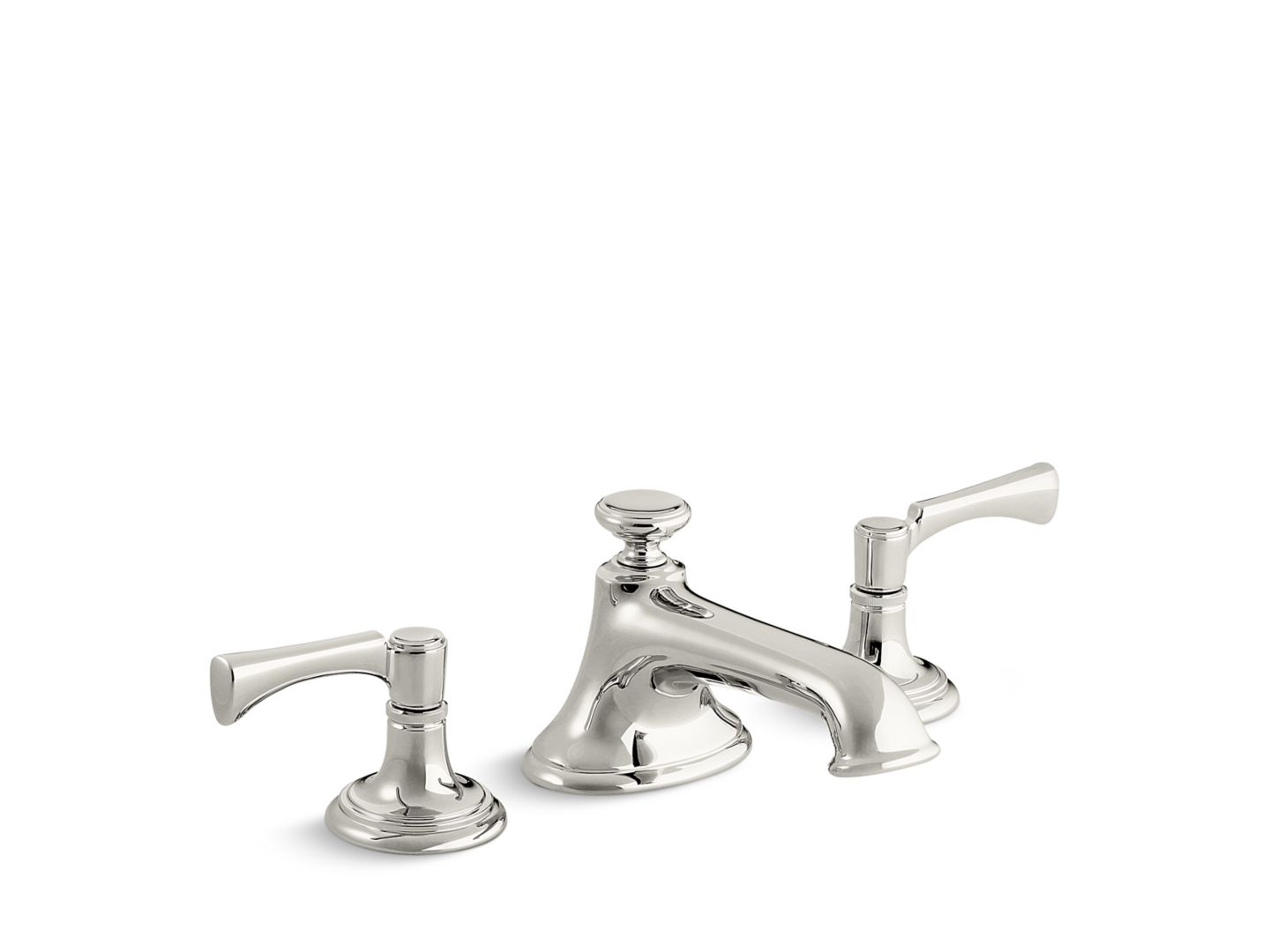 Bellis Sink Faucet, Noble Spout, Lever Handles