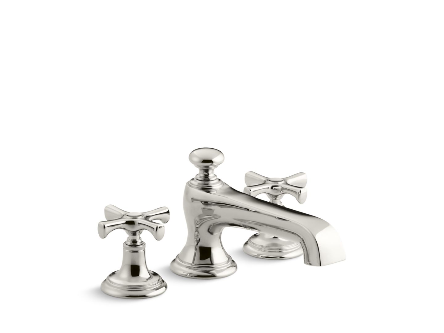 Bellis® Deck-Mount Bath Faucet, Cross Handles