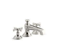 Bellis® Deck-Mount Bath Faucet, Cross Handles