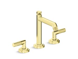 Sink Faucet, Tall Spout, Lever Handles