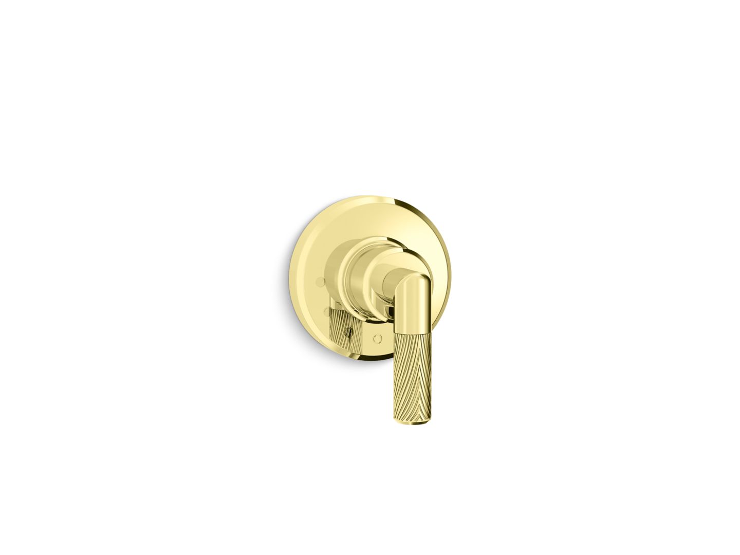 Pinna Paletta Volume Control Trim, Lever Handle by Laura Kirar