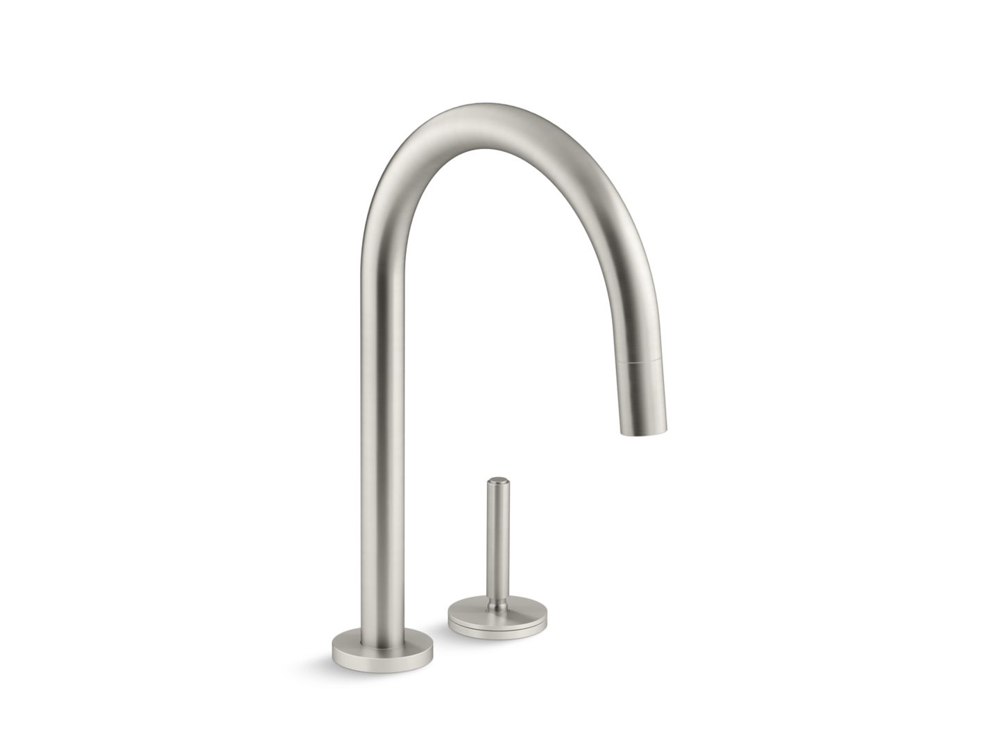 One Pull-Down Kitchen Faucet