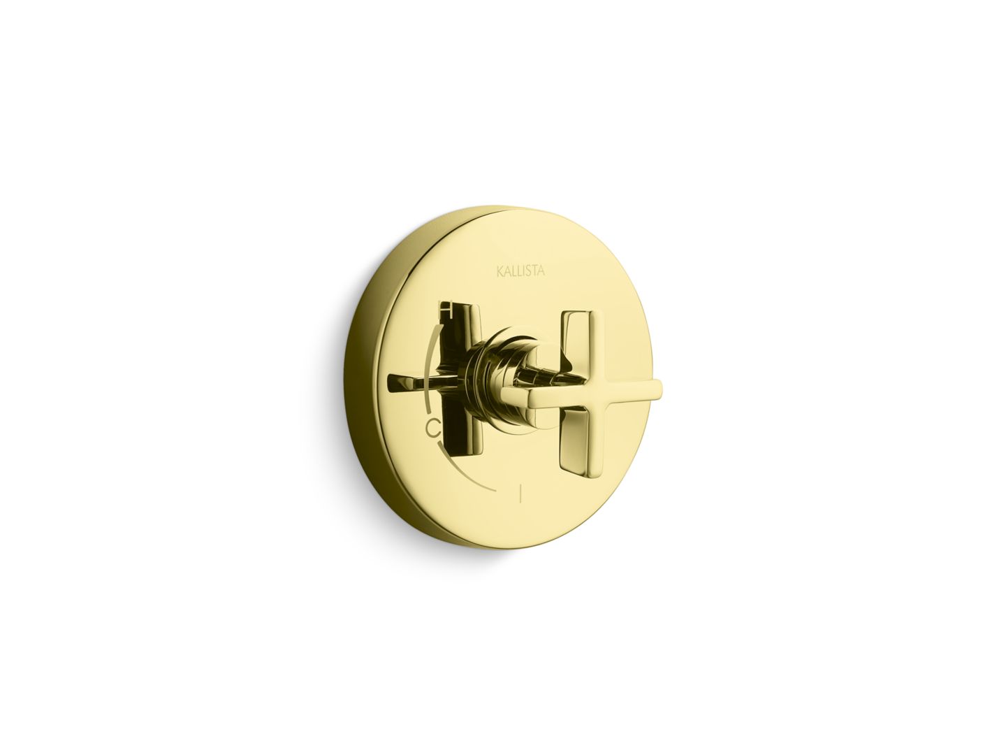 One™ Pressure balance trim, cross handle