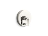 Pressure balance trim with diverter, lever handle 0