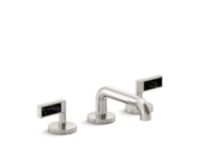 Sink faucet, low spout, Nero Marquina handles 0