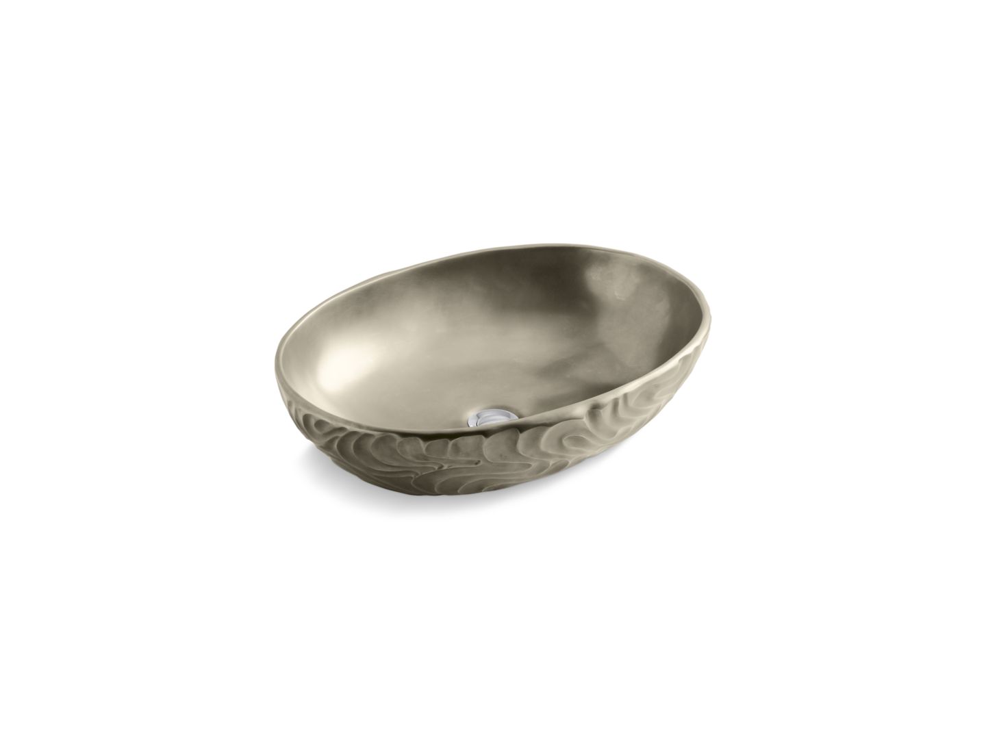 Fei Tian Wen® Elliptical Decorative Vessel