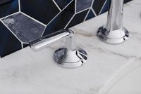 Sink Faucet, Low Spout, Lever Handles 2