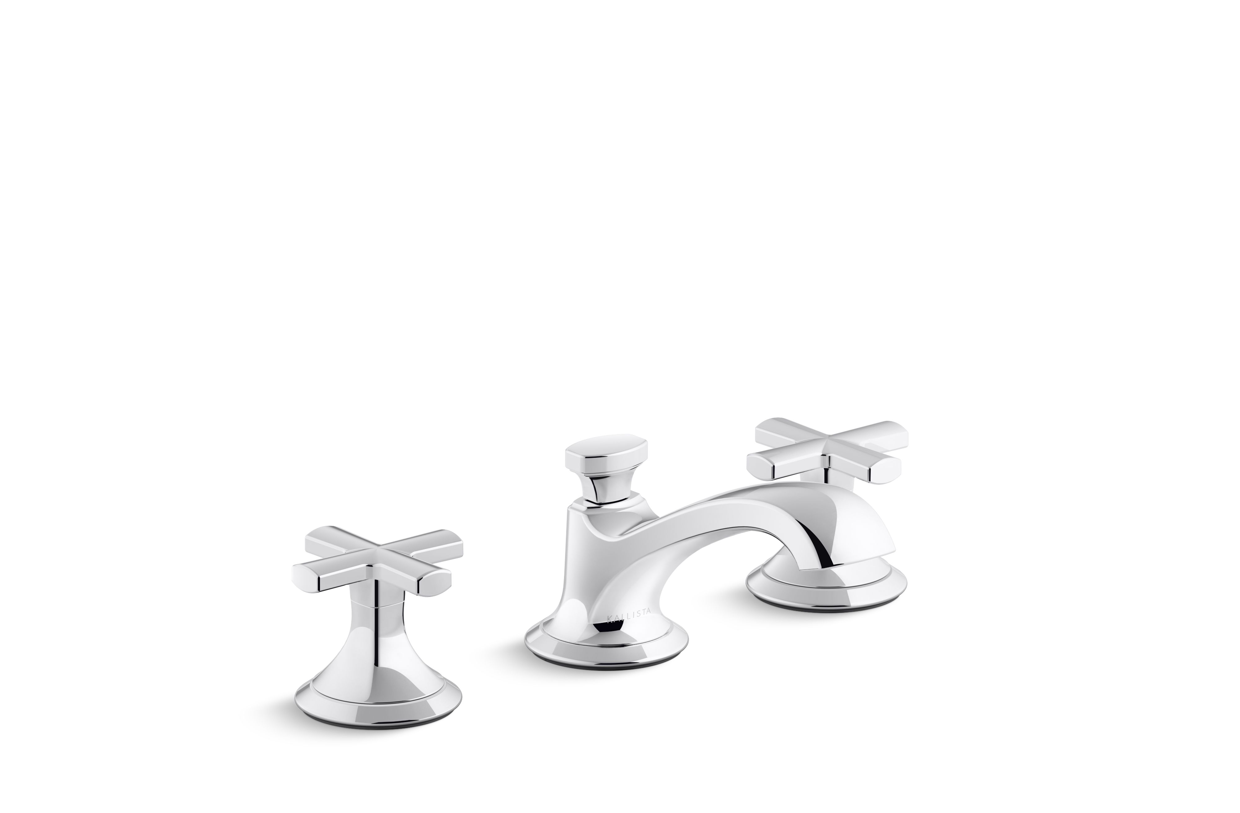 Script® — Sink Faucet, Low Spout, Cross Handles