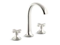 Sink Faucet, Arch Spout, Cross Handles 0