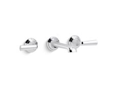 Script® Wall-Mount Sink Faucet, Lever Handles