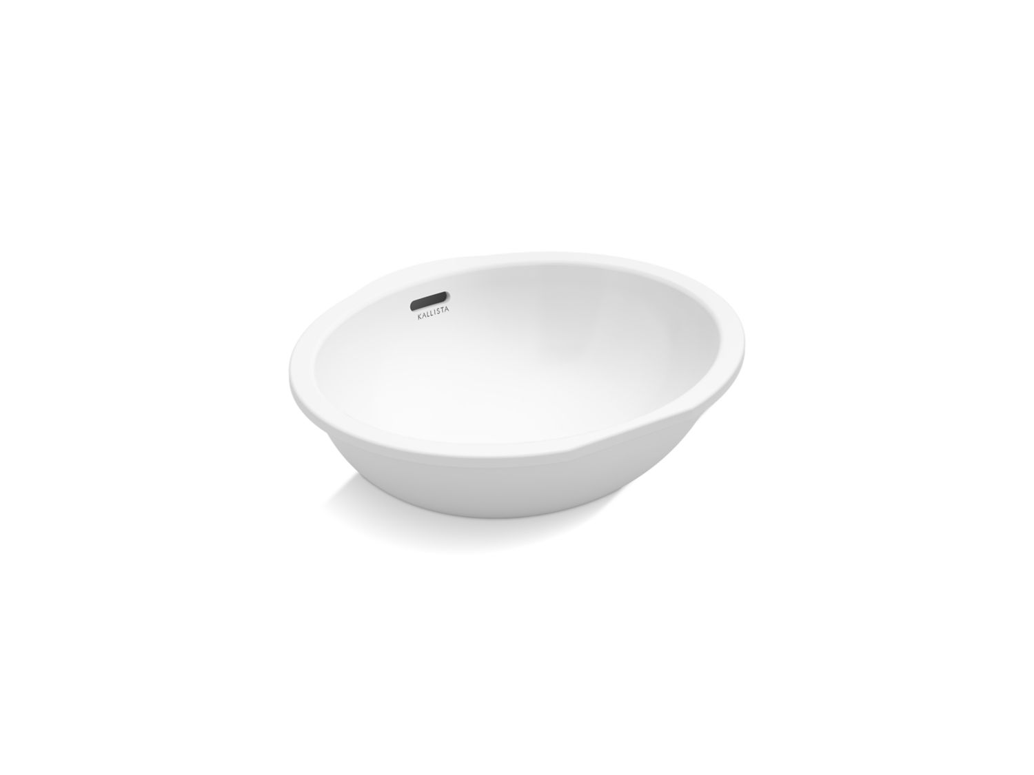 Perfect Under Mount Basin Soft Oval With Overflow Glazed P74241 Wo Basins Bathroom Sinks Kallista