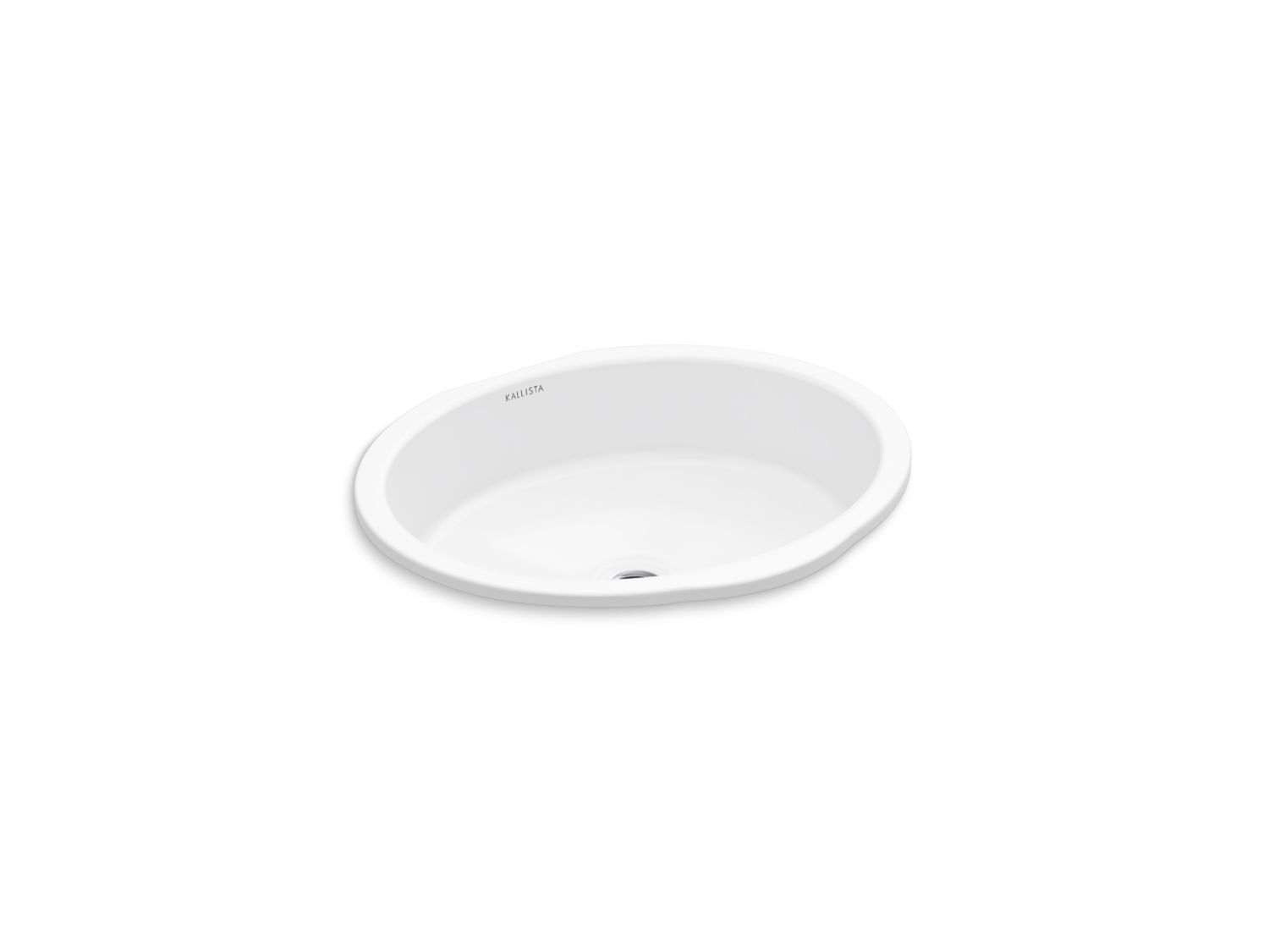 Perfect Undermount Sink, Centric Oval with overflow P74231WO