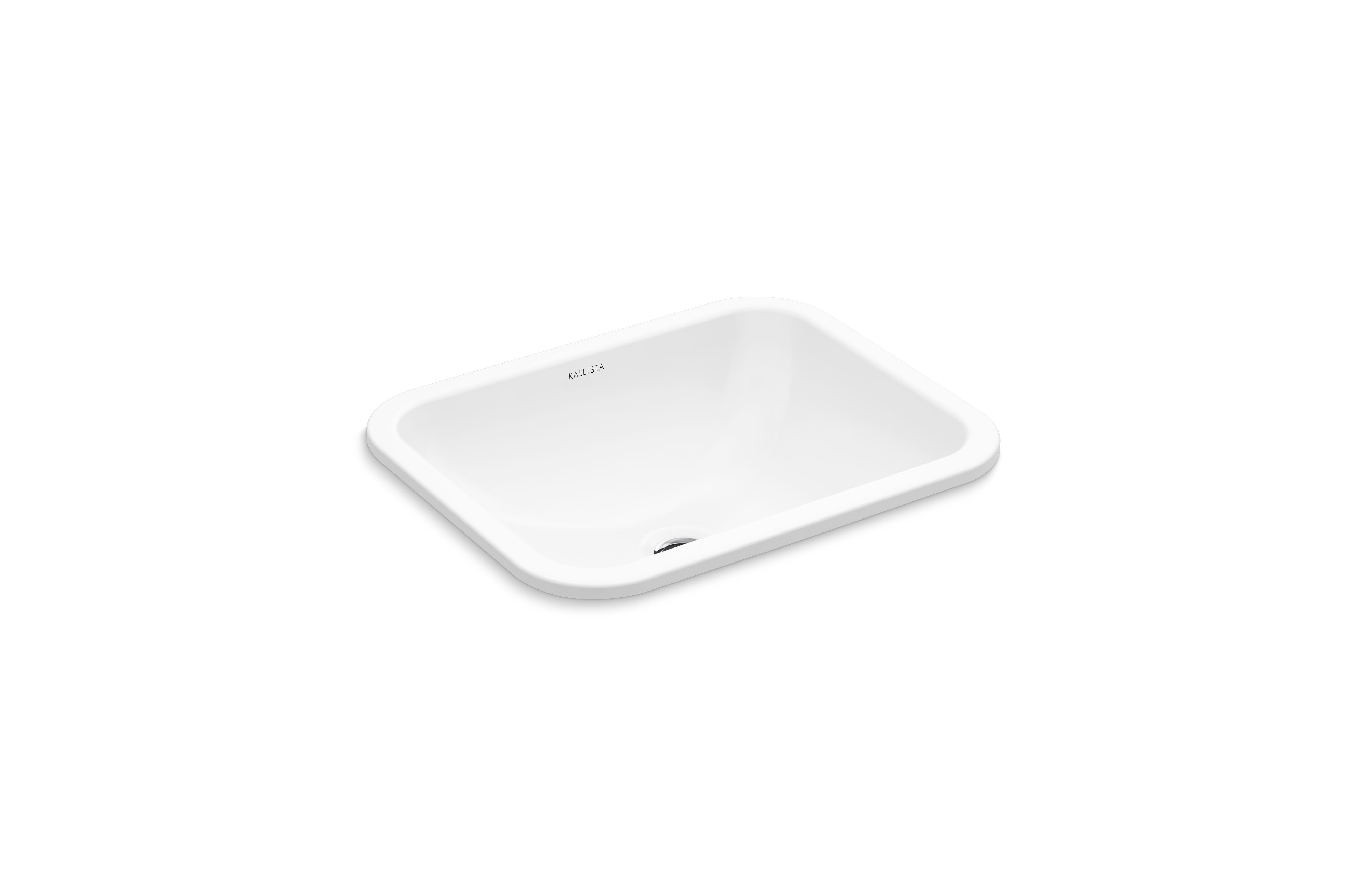 Perfect — Under-mount Sink, Soft Rectangle with Overflow