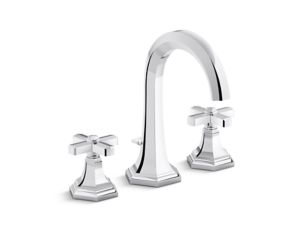 Sink Faucet, Tall Spout, Cross Handle