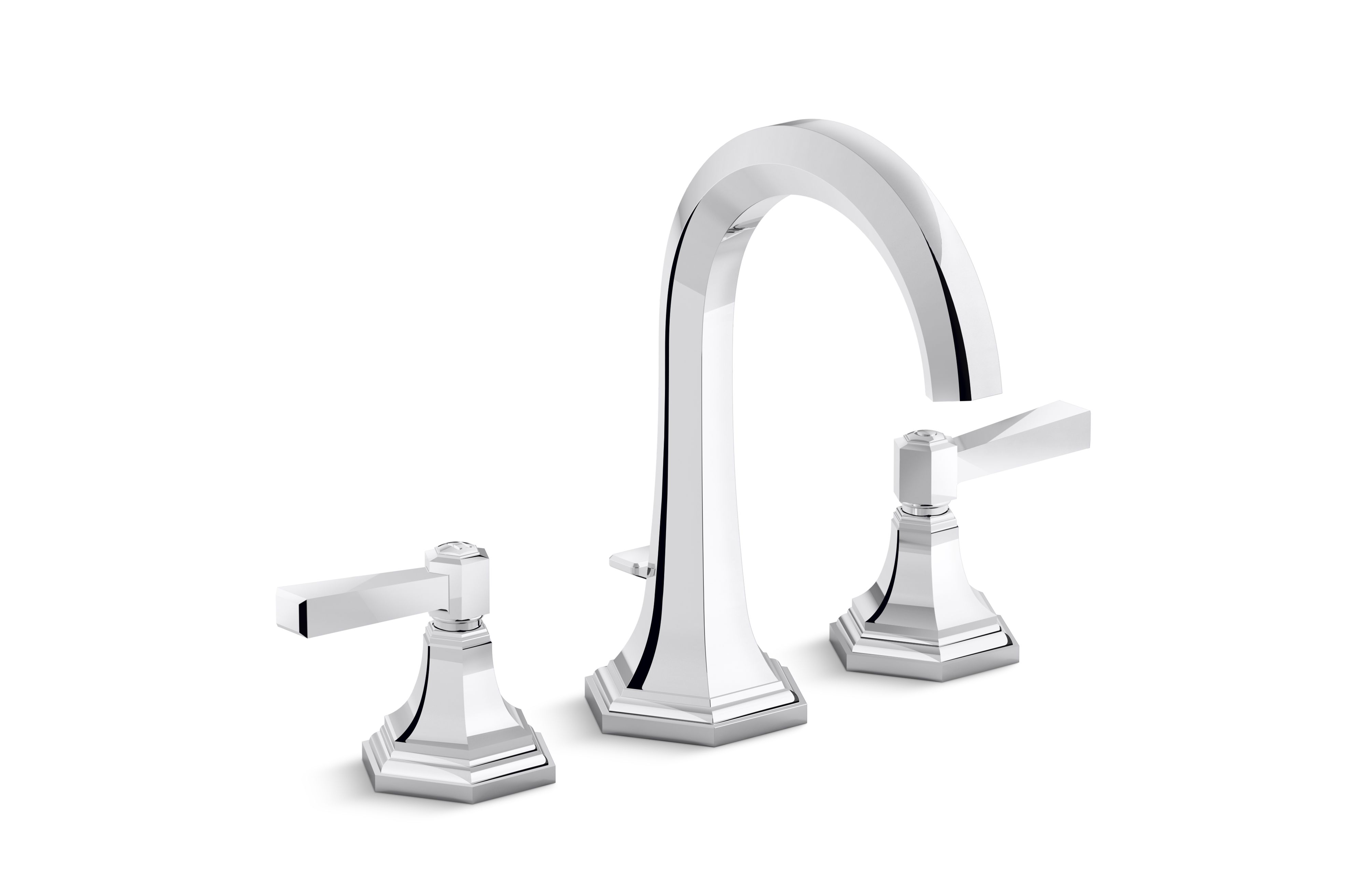 For Town — Sink Faucet, Tall Spout, Lever Handle