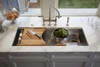 45" Stainless Steel Kitchen Sink with Deluxe Accessories 4