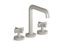 Deck-mount bath faucet, cross handles 0