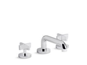 Sink Faucet, Low Spout, Cross Handles