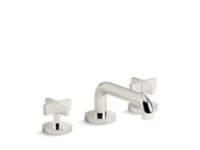 Sink Faucet, Low Spout, Cross Handles 0